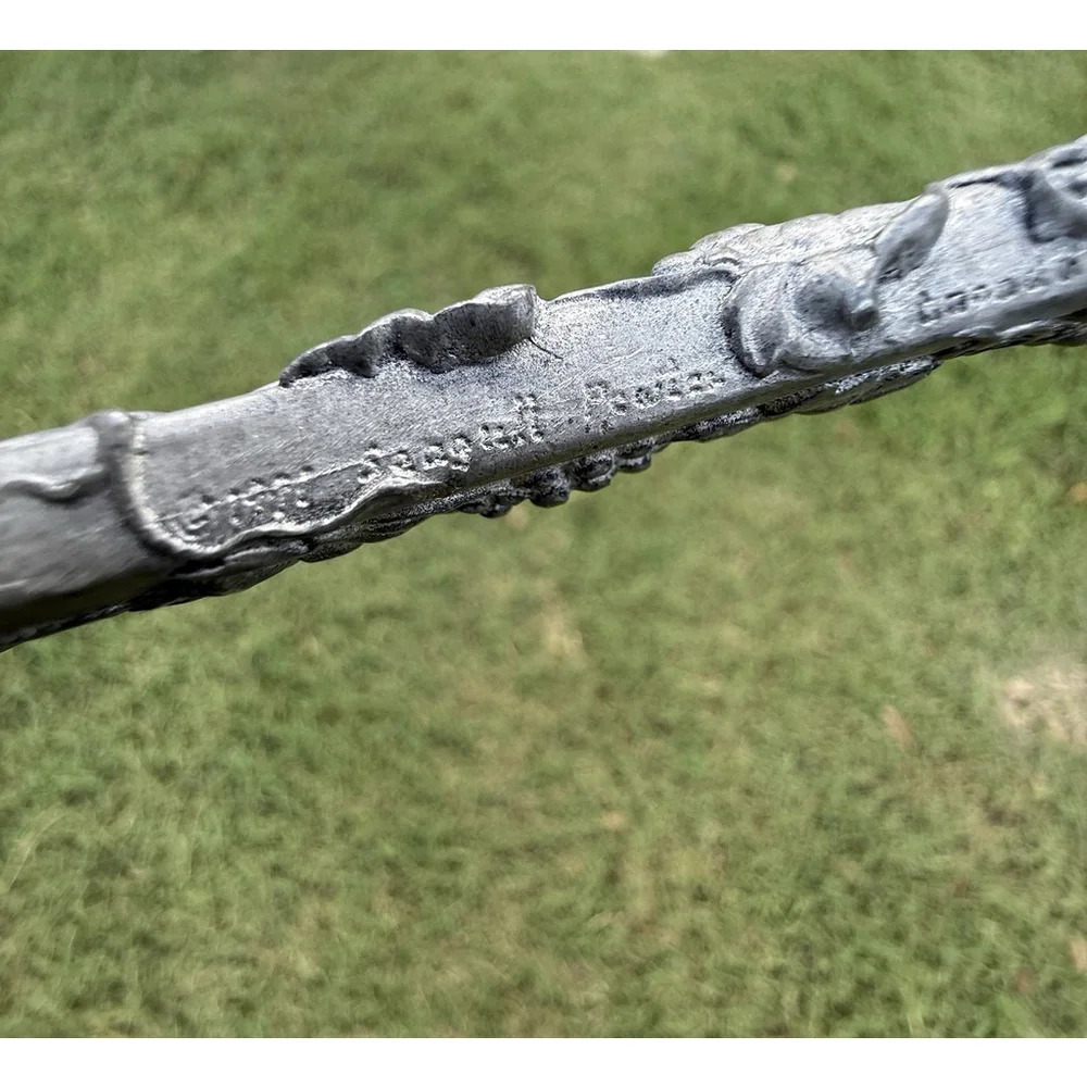 Vintage Seagull Pewter Nova Scotia Canada Cheese Knife Grapevine Design Signed